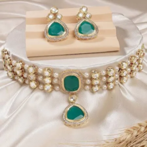 kundan polki necklace